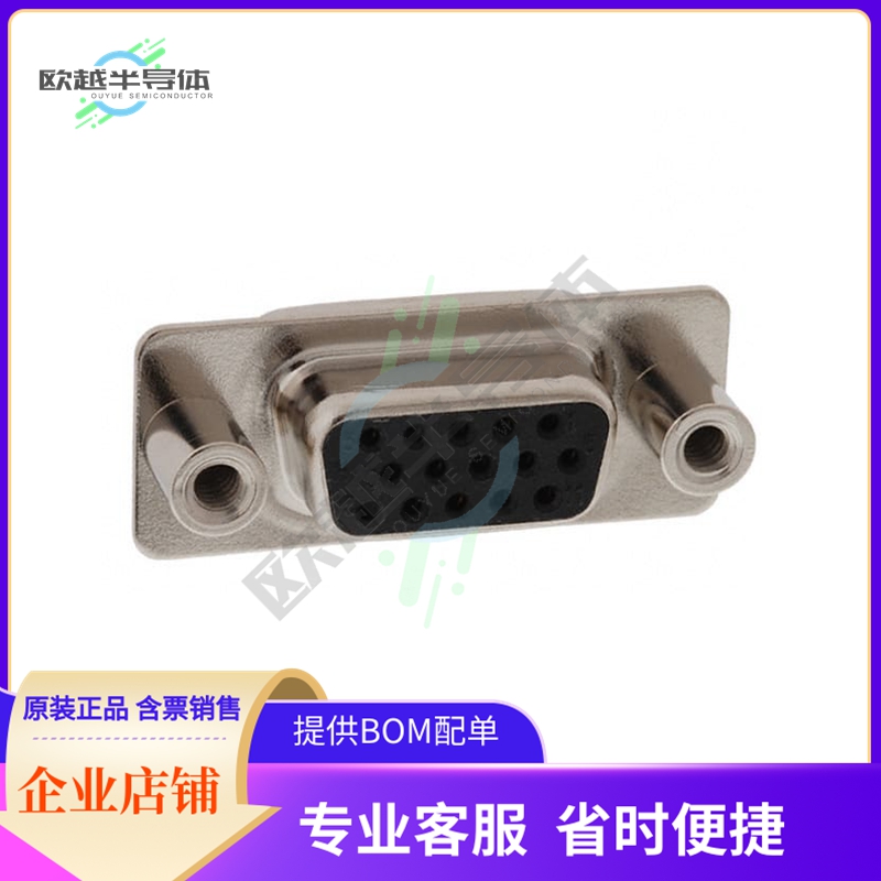 180-015-213R031【CONN D-SUB HD RCPT 15POS PNL MNT】