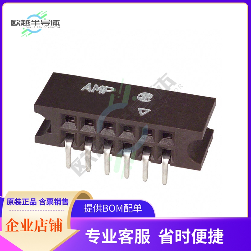 532955-1【CONN RCPT 12POS 0.1 GOLD PCB R/A】