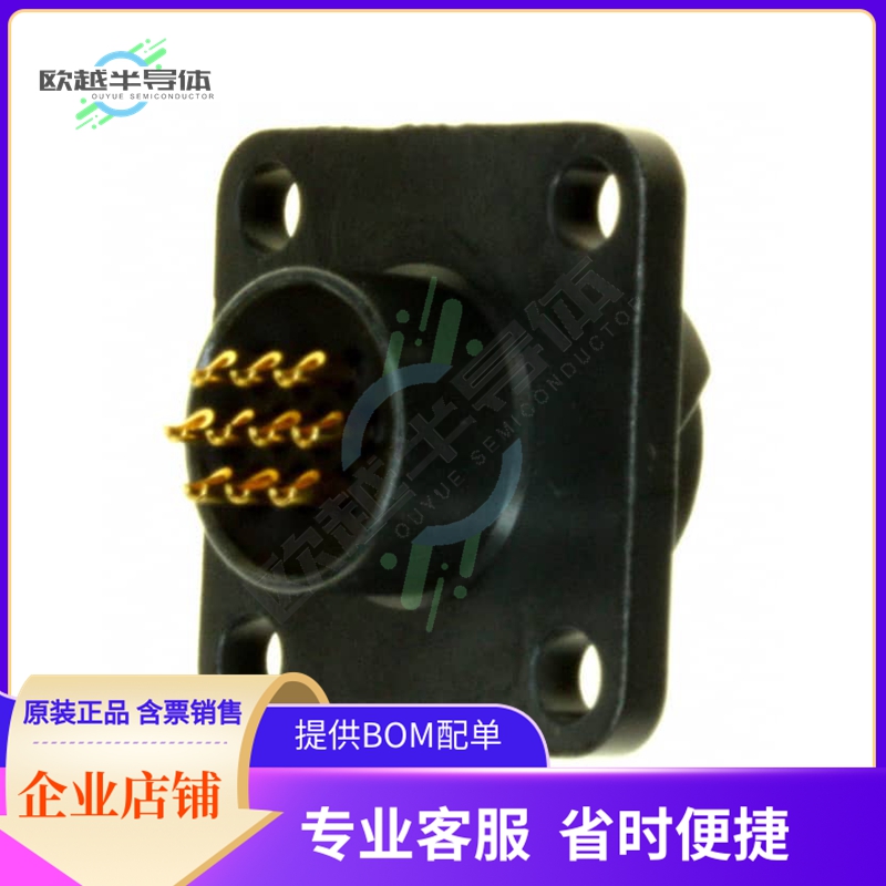 JN2AS10ML2-R【CONN RCPT MALE 10POS SOLDER CUP】