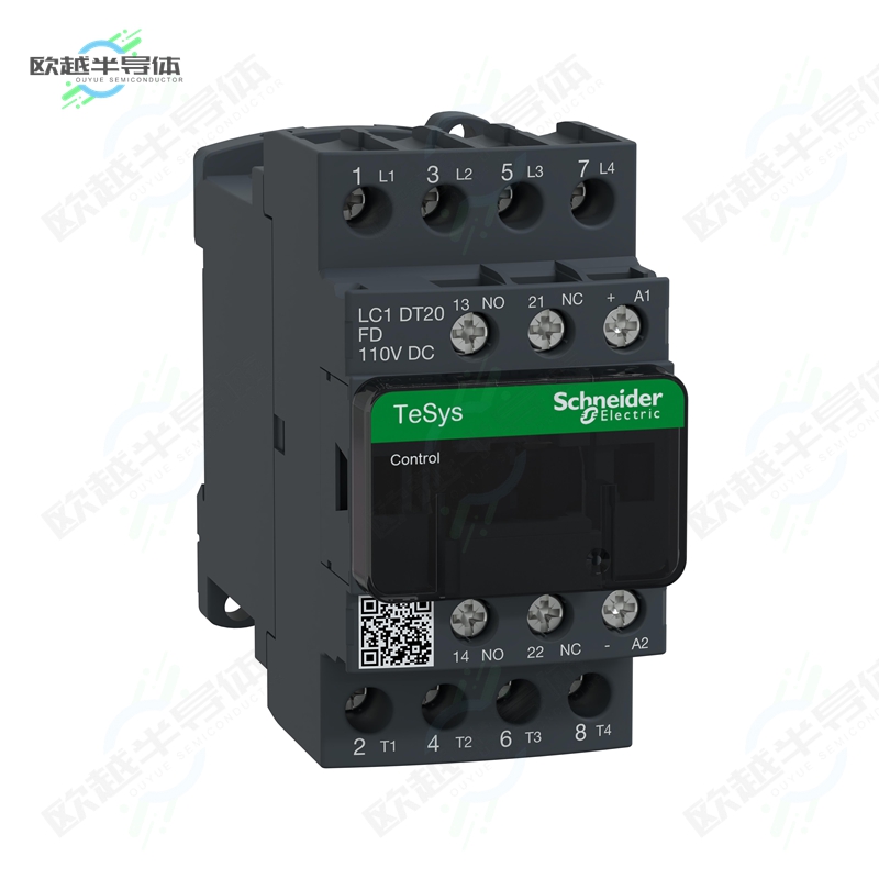 LC1DT20FD[继电器TESYS 4P CONTACTOR 20A AC-1 110V]