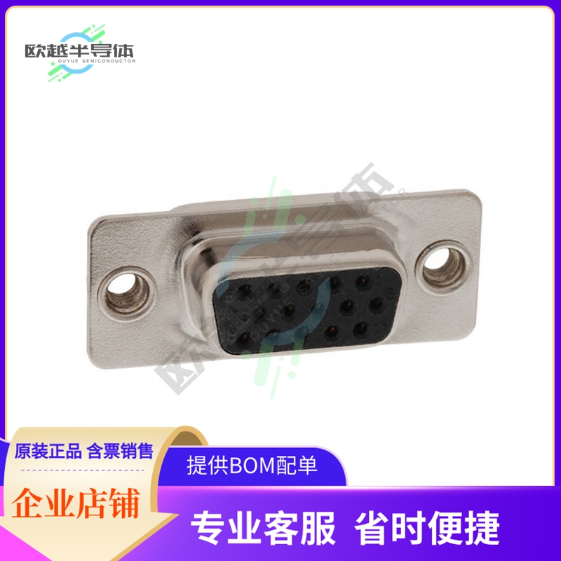 180-015-213R011【CONN D-SUB HD RCPT 15POS PNL MNT】