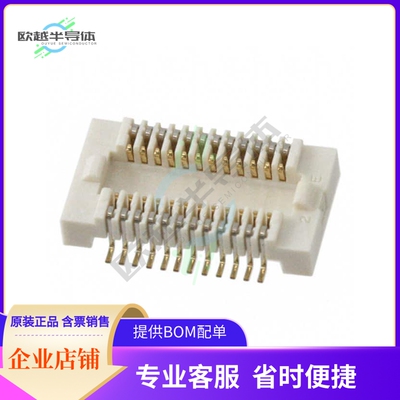 AXK5F20547YG【CONN SOCKET 20POS SMD GOLD】