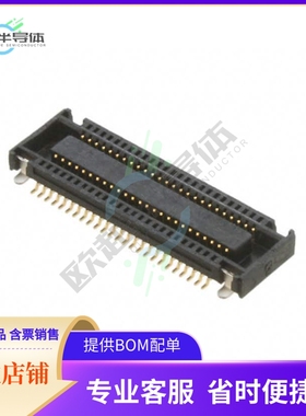 543630589【CONN RCPT 50POS SMD GOLD】
