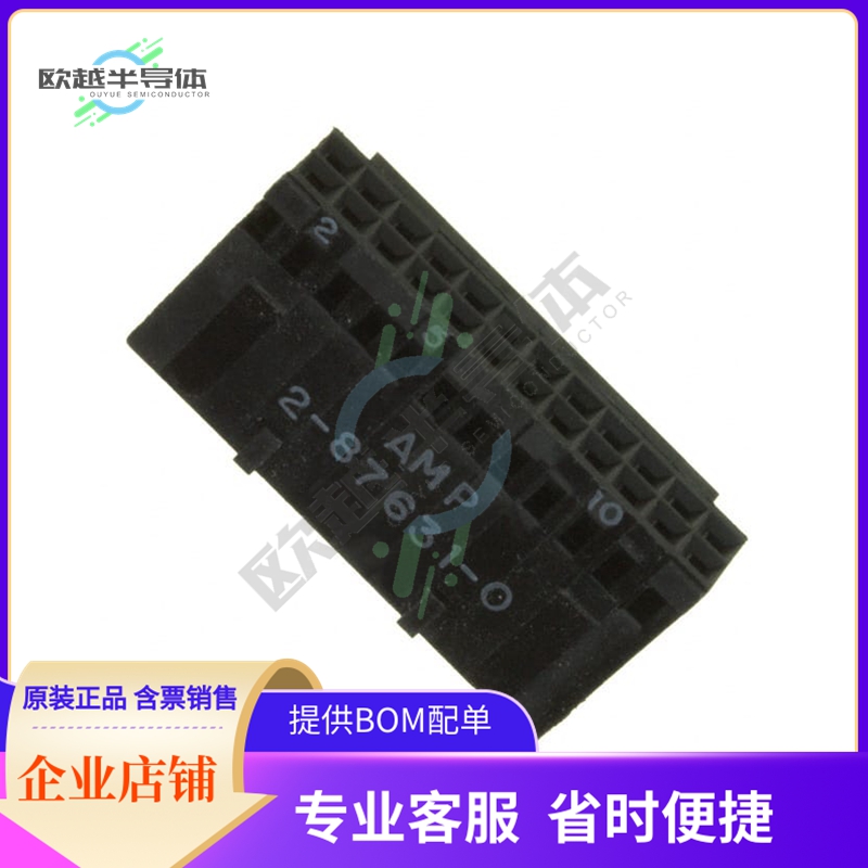 2-87631-0【CONN HOUSING 24POS .100 POL DUAL】