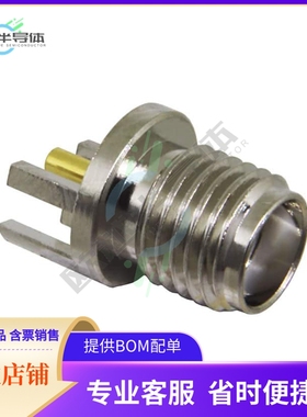 CONSMA003.062【CONN SMA RCPT STR 50OHM EDGE MNT】