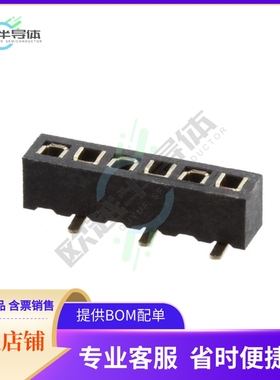 M50-3130645【CONN RCPT 6POS 0.05 GOLD SMD】