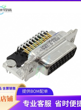 242A19540X【CONN D-SUB HD RCPT 26P R/A SLDR】