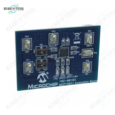 MCP73871EV[开发板EVAL BOARD FOR MCP73871】
