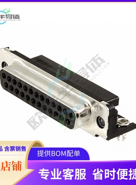 747846-4【CONN D-SUB RCPT 25POS R/A SLDR】