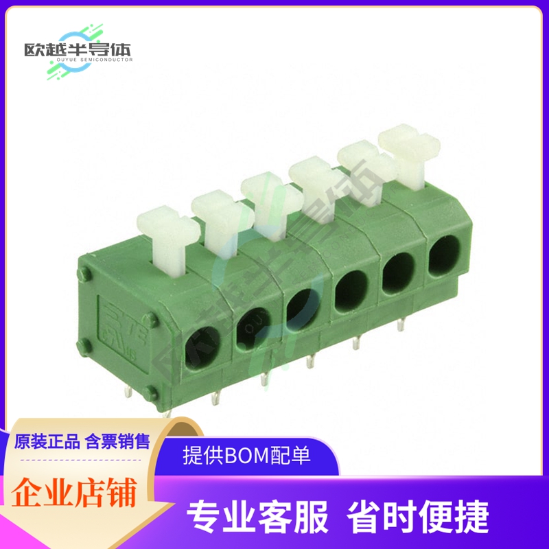 1-2834018-6【TERM BLK 6POS SIDE ENTRY 5MM PCB】