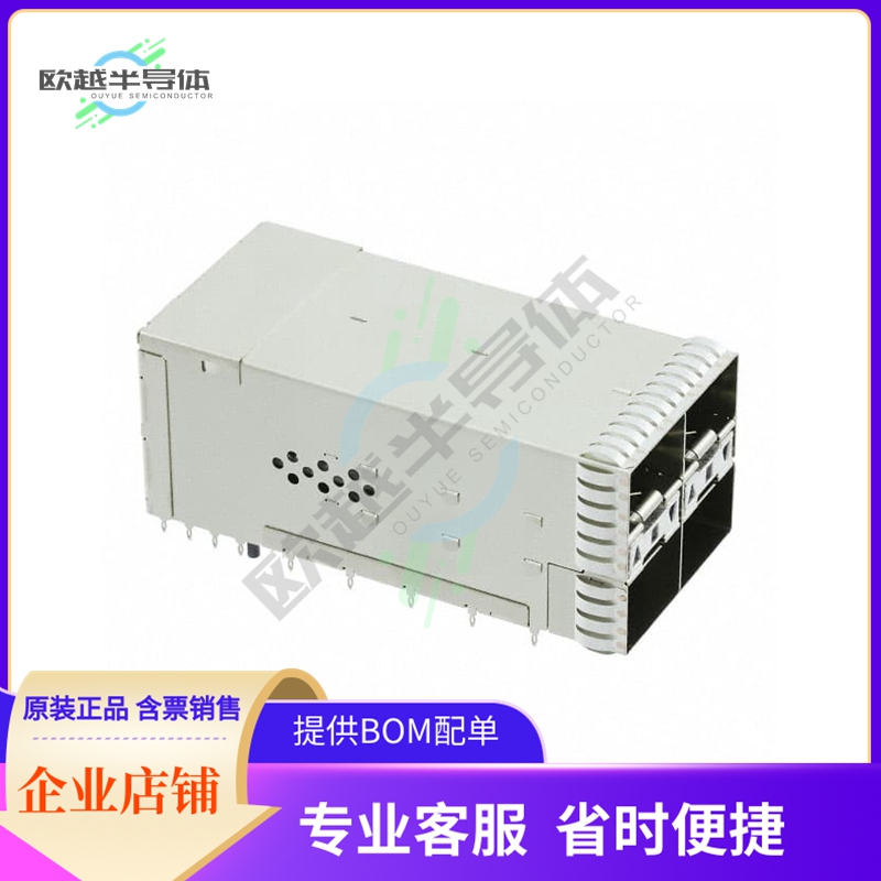 1-2198325-9【CONN ZSFP+ RCP W/CAGE 2X2 80P RA】