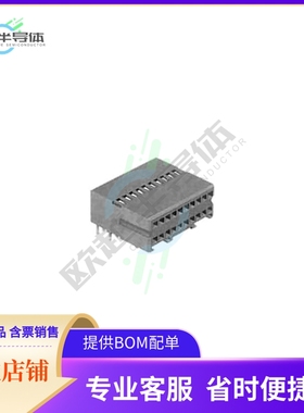 5-103911-5【CONN RCPT 40P 0.05 GOLD PCB R/A】