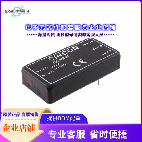 EC5BW-48D05T[电源模块DC DC CONVERTER +/-5V 15W]