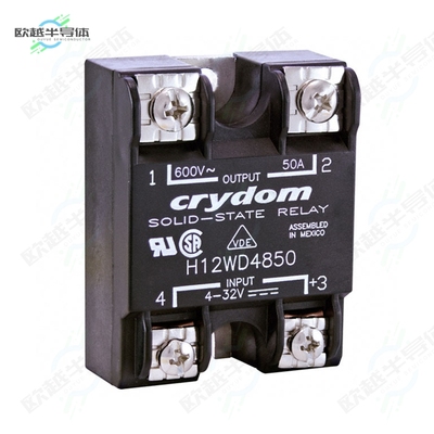 H12WD4825PG[继电器SSR RELAY SPST-NO 25A 48-660V]