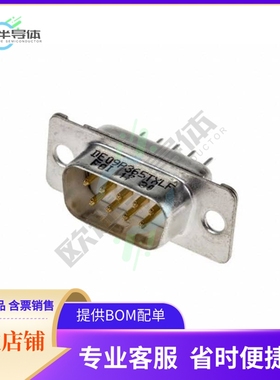 DE09P365TXLF【CONN D-SUB PLUG 9POS VERT SLDR】