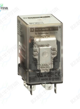 8501RS42V14[继电器PLUG IN RELAY, TYPE R, MINIATURE]