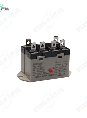 730-2QB-24VDC[继电器RELAY GEN PURPOSE DPST 25A 24V]
