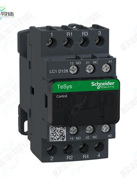 LC1D128E7[继电器TESYS 4P CTR 25A AC-1 2NO 2NC 48]
