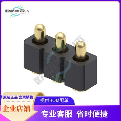 811-22-003-30-002101【CONN SPRING PISTON 3POS SMD】