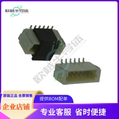 1734595-6【CONN HEADER SMD 6POS 1MM】