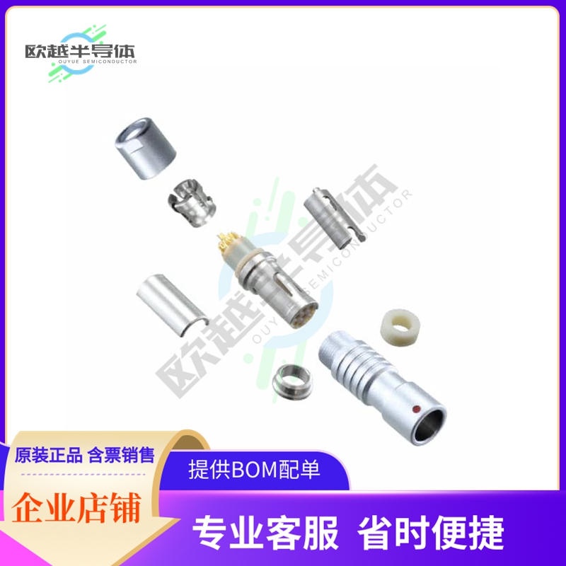 K31F1C-P08LFG0-5000【CONN RCPT FMALE 8P GOLD SLDR CUP】