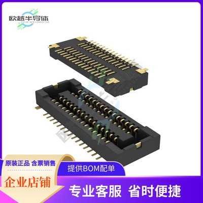 AXT530124【CONN SOCKET 30POS SMD GOLD】