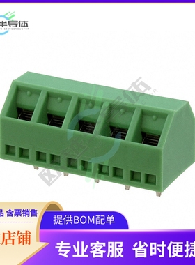 1869240【TERM BLOCK 5POS 55DEG 5.08MM PCB】