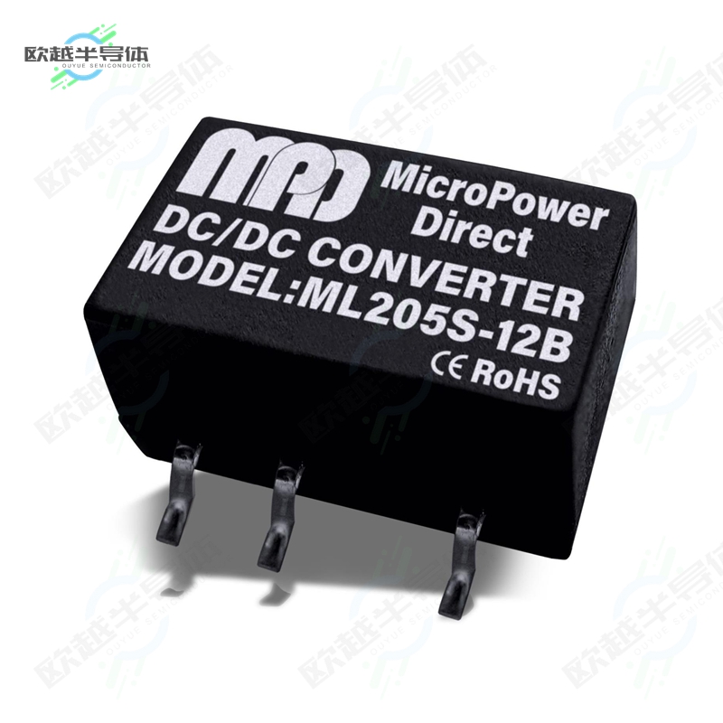 ML212S-12B[电源模块DC/DC,2W,12V IN,12V OUT,3KV,]