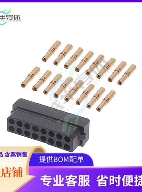 M80-8881605【CONN RCPT 16POS CRIMP 24-28AWG】