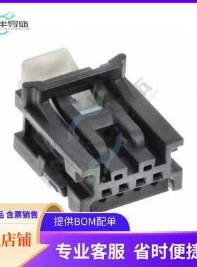 347915140【CONN RCPT 4CKT BR CPA BLK POL A】