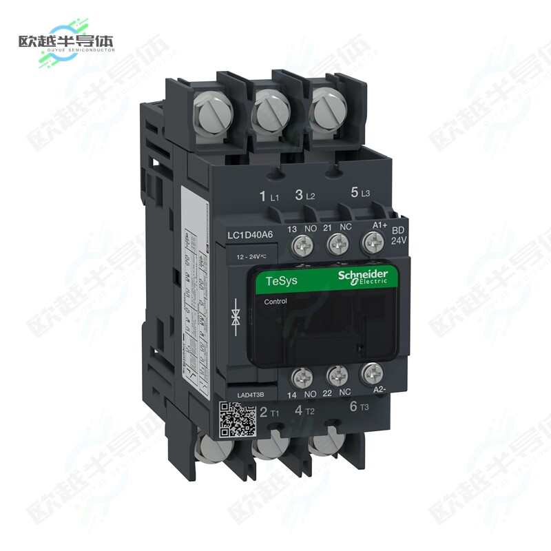 LC1D40A6BD[继电器TESYS 3P EVLK CTR 40A18,5KWAC3 2]
