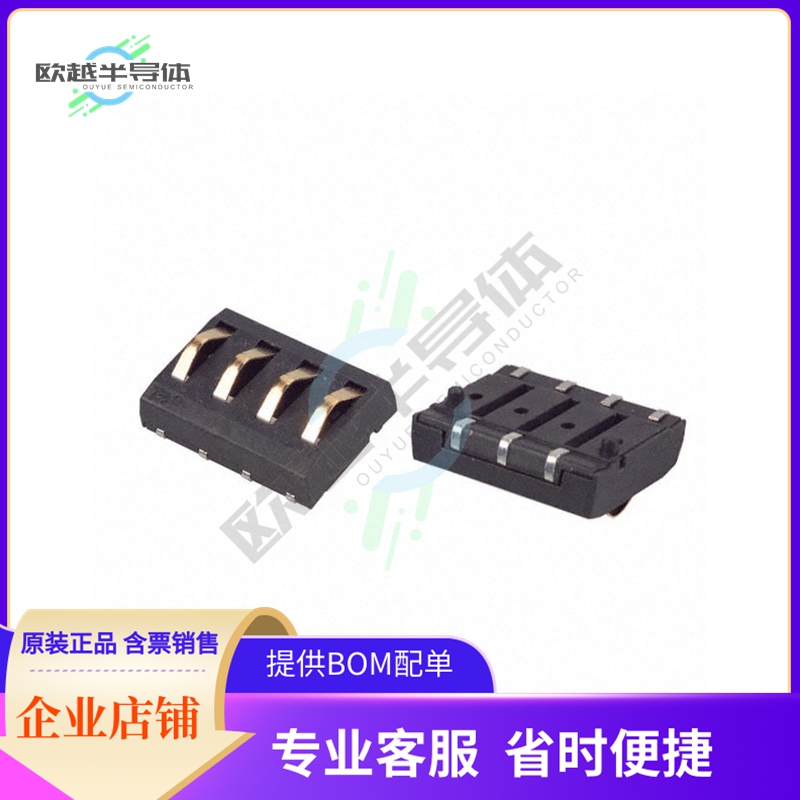 70ADJ-4-ML1G【CONN SPRING MOD MALE 4POS SMD】