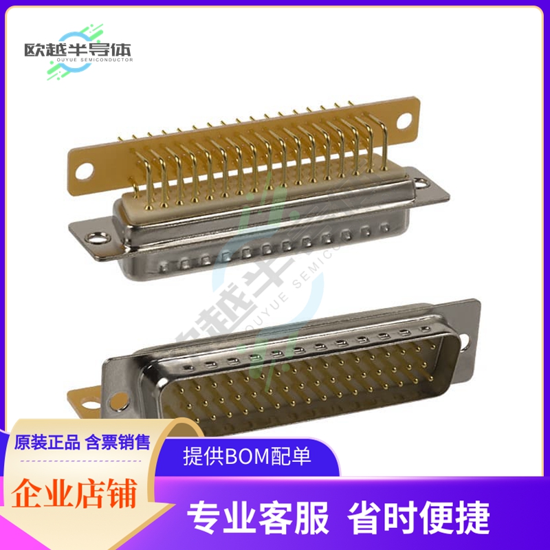 173-E50-113R001【CONN D-SUB PLUG 50POS R/A SLDR】