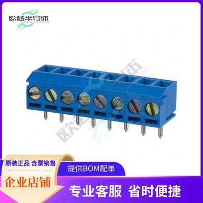 OSTTF080161【TERM BLK 8P TOP ENTRY 3.5MM PCB】