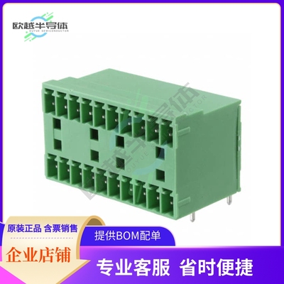 1843156【TERM BLOCK HDR 20POS 3.81MM】