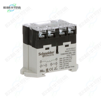 725BXXSC3ML-12D[继电器POWER RELAY, SE RELAYS, 25A, 2NO]