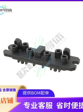 6651810-1【CONN RCPT HSG DRAWER 24POS BLK】