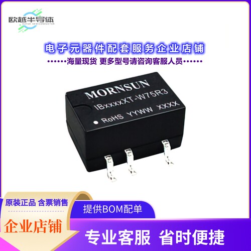 IB0509XT-W75R3[电源模块ISOLATED MODULE DC DC CONVERTER]