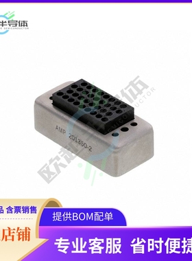 213624-1【CONN 34POS BLACK PNL MNT】