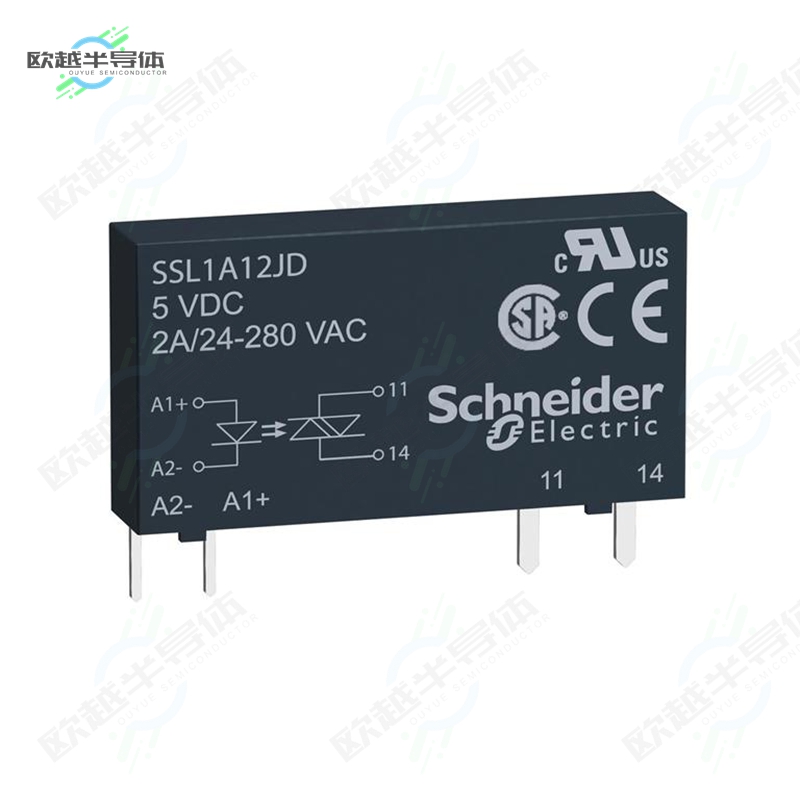 SSL1A12BDR[继电器SSR RELAY SPST-NO 2A 24-280V]