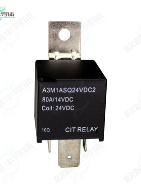 A3M1ASQ24VDC2R[继电器RELAY AUTOMOTIVE SPST 80A 24V]