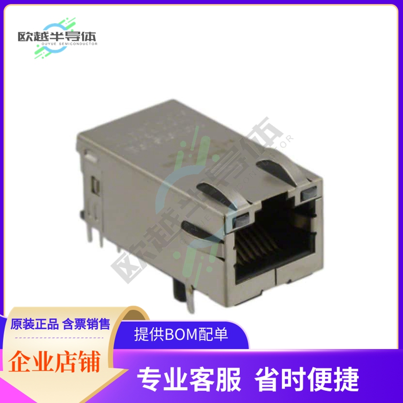 0826-1K1T-43-F【CONN JACK 1PORT 1000 BASE-T PCB】