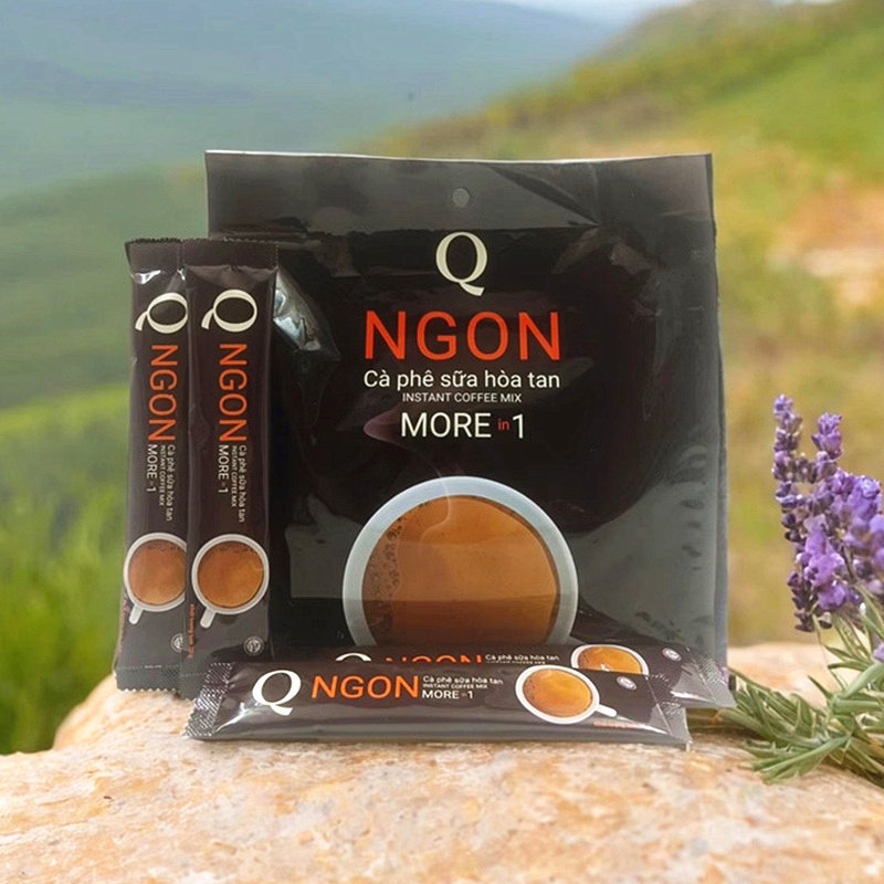 正宗越南进口Q牌q传统三合一速溶咖啡原味醇香甜味即冲饮品480g克