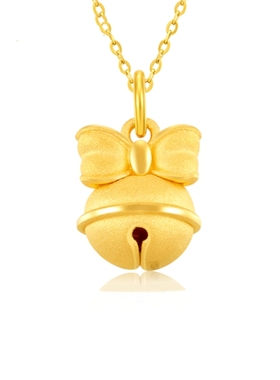 18K金铃铛项链在逃公主