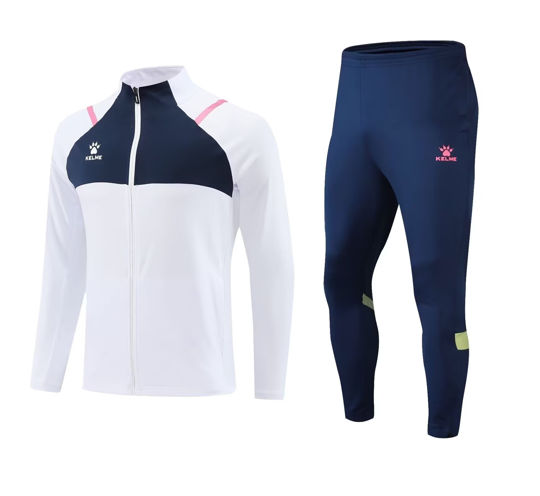 KELME/卡尔美针织夹克运动保暖外套春秋季足球训练服跑步运动外套