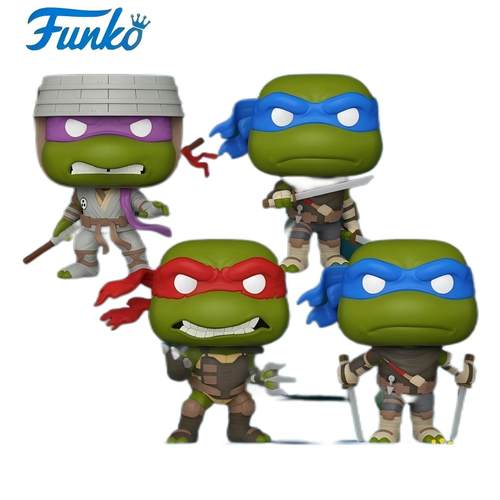 FUNKO POP忍者神龟多纳泰罗 莱昂纳多潮玩摆件公仔手办礼物圣诞