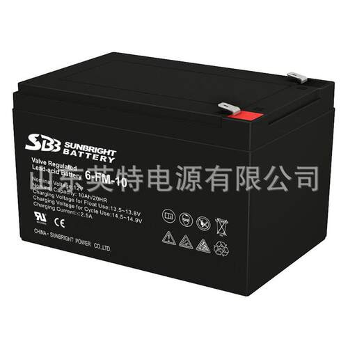 供应圣豹SBB蓄电池6-FM-10 圣豹蓄电池 12V10AH蓄电池