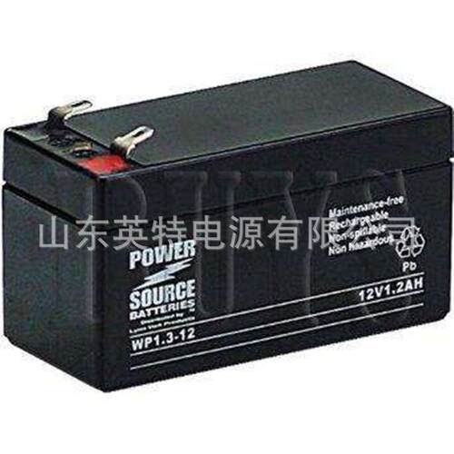 POWER SOURCE蓄电池WP1.3-12 12V1.2Ah机械臂 仪器 船舶医疗