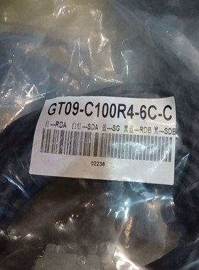 三菱触摸屏通讯电缆GT09-C100R4-6C 议价