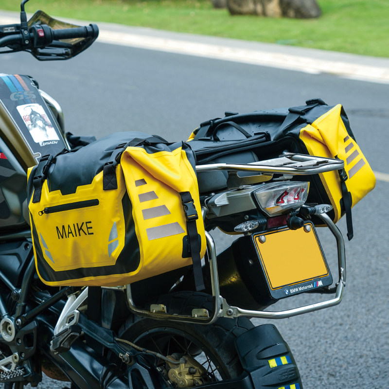 摩托车后座侧边包防水快拆摩旅包驮包骑士包尾包骑行袋多功能挂包